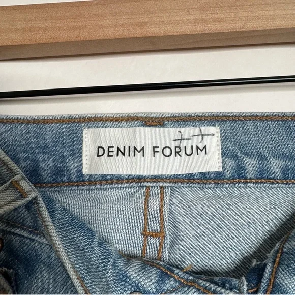 Aritzia Denim Forum THE YOKO HIGH RISE SLIM 30L Jean size 27 - Picture 6 of 12